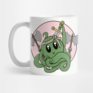 Octopus Barbarian - Dungeons and Dragons Mug